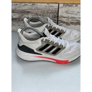 Adidas Ultraboost Running ShoeWhite Orange Black Men's Size 8 Athletic Sneakers